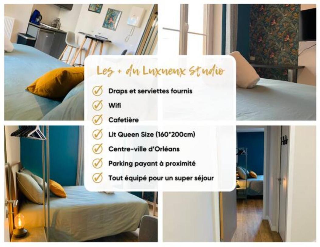 Luxueux Studio Rue Bannier Neuf Apartment Orleans Ngoại thất bức ảnh